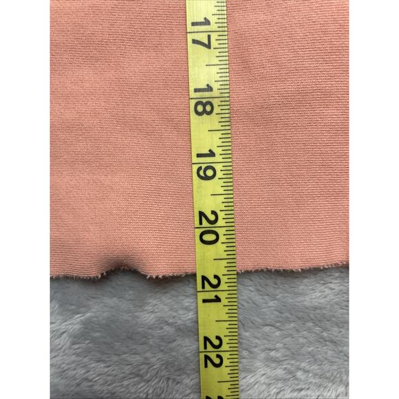 Allsaints Navarre Cropped Sweatshirt Womens L Peachy Pink Slouchy Boxy Lounge - Picture 7 of 9